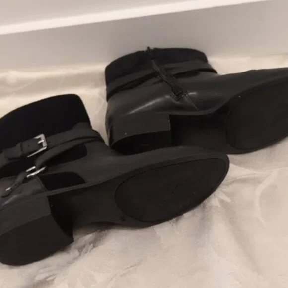 Ralph Lauren Leather Makaila Boots 6.5B - Picture 8 of 9